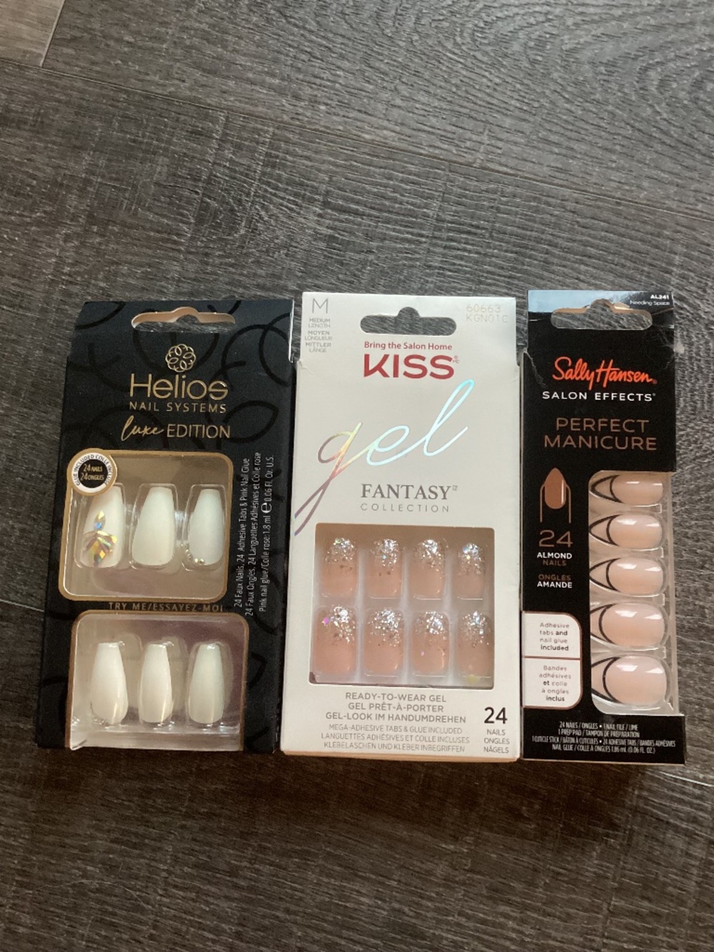 Press on nails - three brand new boxes